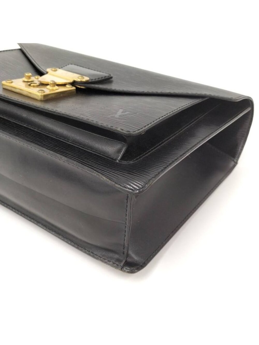 Louis Vuitton Monceau 28 Shoulder Bag Epi Noir Black - Picture 3 of 10
